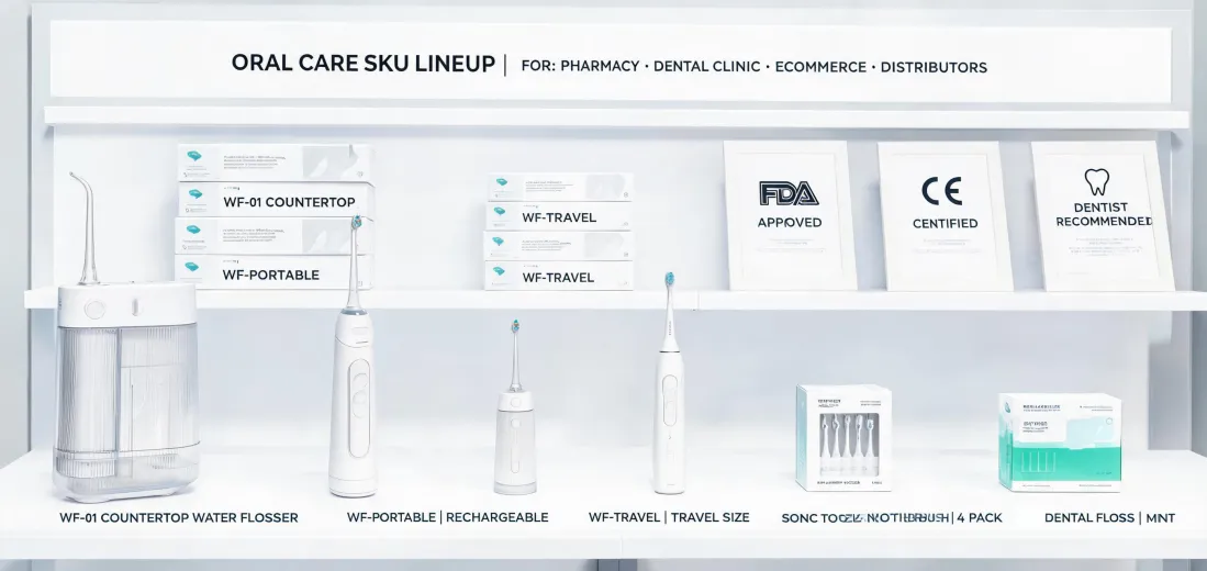 Oral-care export channel lineup